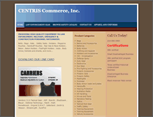 Tablet Screenshot of centris1.com